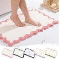 thumbnail image 1 of TTJ Rug Rugs for Entryway Bath Mat Soft Absorbent Bathroom Rug Plush Foot Mat Non Slip Entryway Floor Carpet for Bathtub Shower Doorway Vanity Room Decor, 1 of 7