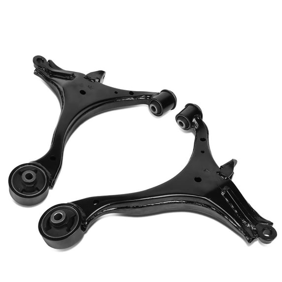 DNA Motoring OEM-ARM-043 For 2001 to 2005 Honda Civic Pair Factory Style Front Lower Suspension Control Arm With Bushing 02 03 04