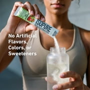 Isopure Clear Protein Powder with Electrolytes, Strawberry Kiwi Stick Pack, 6 Count