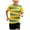 Yellow, variant on Boy Gymnastics Outfit Boys Athletic Shorts and Performance T-Shirt Crew Neck Boy Clothes Set, Summer Kids Outfit Size 7-8 (Yellow,7-8 Years)