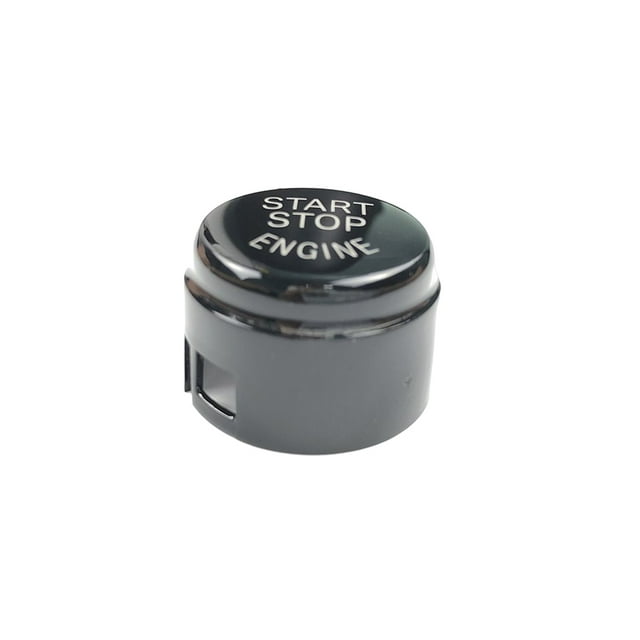 Car Start-stop Buttons High Fit Ignition Switch Small Replacing Switches Button Cover Stickers Fittings Repairing Shop Black Fwithout startstop