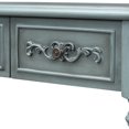 thumbnail image 4 of Modern Console Table In Living Room, 4 Drawers 1 Shelf, Antique Blue, And Solid Wood Blue Table, Spacious Storage With & Room Essential,, 4 of 6