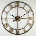 thumbnail image 2 of Reloj de pared grande de hierro estilo nórdico, personalidad simple, creativo, moderno, estilo americano, para sala de estar, loft, cafetería, 2 of 6