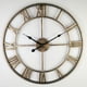 thumbnail image 2 of Reloj de pared grande de hierro estilo nórdico personalidad simple moda creativa sala de estar estilo americano moderno loft cafetería, 2 of 6