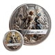 thumbnail image 2 of Moneda coleccionable de arcángel de doble cara, talla de metal, recuerdo de San Miguel, símbolo de desafío a la fe cristiana, decoración, regalo religioso., 2 of 8