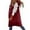 Wine A, variant on Enjoytime Women's 2025 Winter Fashion Clothes Hooded Sleeveless Button Down Jackets with Pocket Solid Color Casual Loose Warm Long Coat