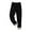 Black, variant on XBASW Baby Kids Girl's Fleece Lined Leggings Padded Thick Bottoming Pants Teen High Waist Trousers Cartoon Tights for Girls 1-16 Years
