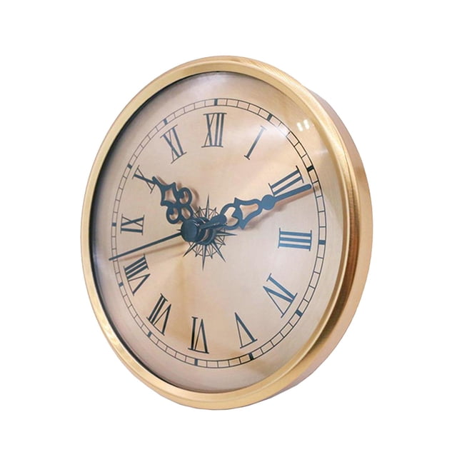 Reloj de Insertable Instrumento de Sustitución para Relojes con Numeración Romana y Mecanismo de Precisión Apto para Montaje Diy Adecuado para