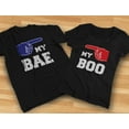 thumbnail image 5 of My BAE - My BOO - Gift for Couples His & Hers Valentine's Matching Set T-Shirts My Bae Black XX-Large / My Boo Black Medium, 5 of 7