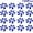 Blue, variant on Tutuviw 100 Pcs 25 mm Christmas Candy Cane Ornaments Fake Peppermint Ornaments Christmas Mini Candy Canes Decor for Xmas Tree Party Decor Miniatures DIY Craft(Pink and White)