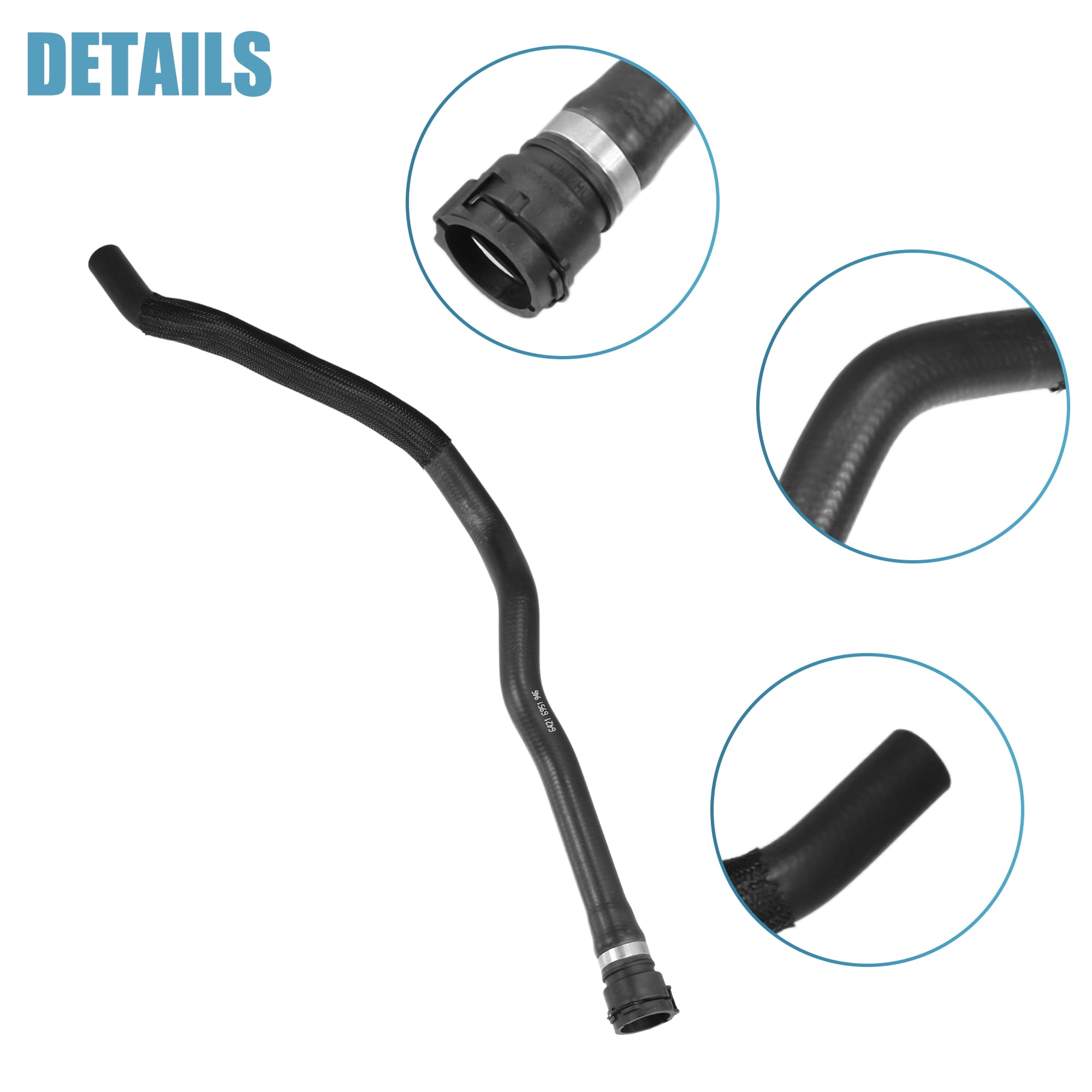 Unique Bargains Engine Radiator Coolant Heater Hose for BMW 128i 3.0L L6 - Gas 2008-2013