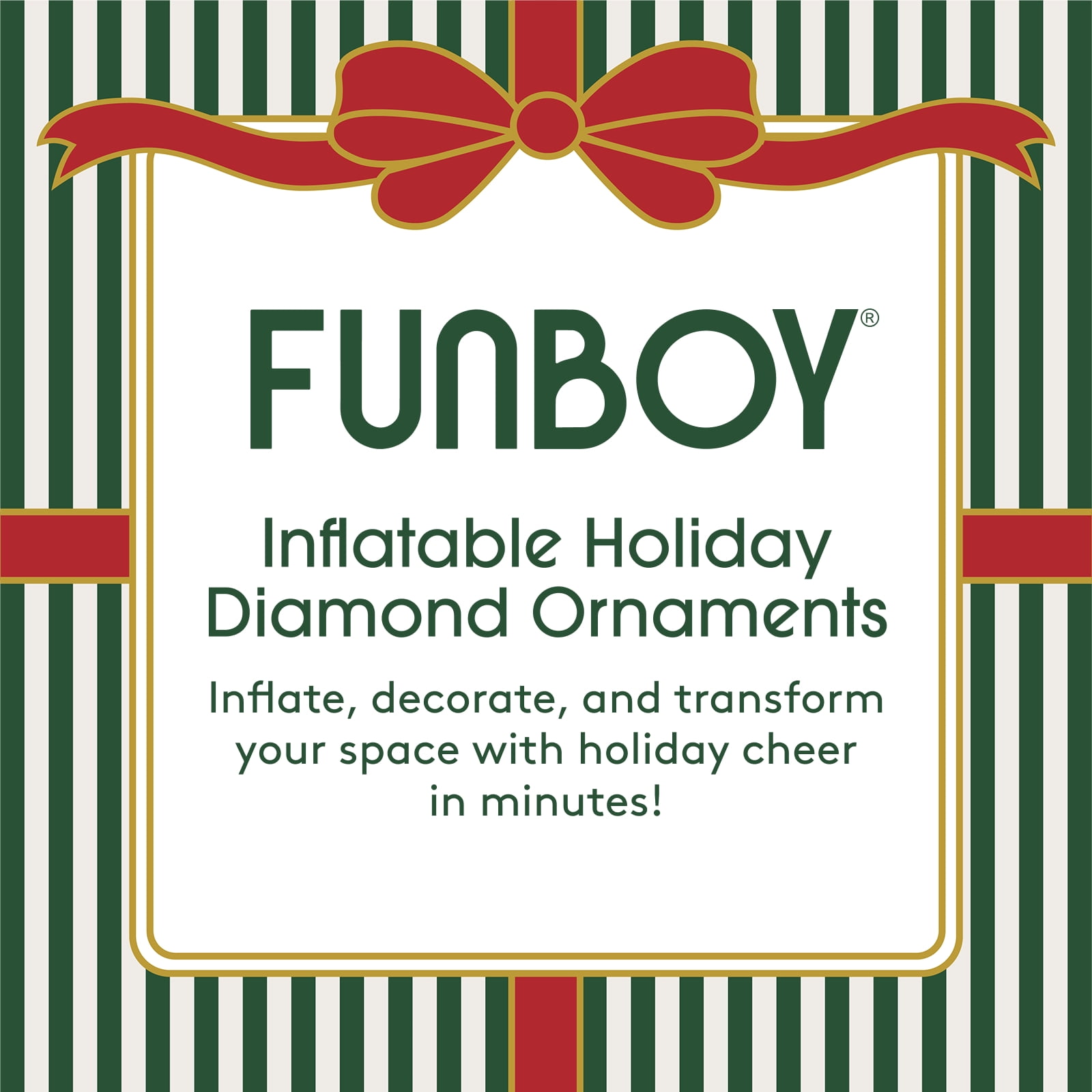 FUNBOY Inflatable Diamond Ornaments