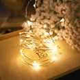 thumbnail image 4 of Joernso 1m 2m 3m Copper Wire LED Fairy Garland String Light Holiday Wedding Party Decor, 4 of 8