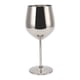 thumbnail image 1 of Copa de vino de metal de acero inoxidable, elegante, de alta dureza, ampliamente utilizada, para fiestas, bodas, banquetes, color plateado, 500 ml, 1 of 14