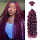 thumbnail image 1 of Cabello trenzado Liqusee Water Wave Curly #99J, 100 g, 20 pulgadas, 1 of 6