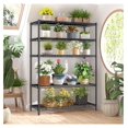 thumbnail image 5 of 5 Tier Wire Shelving 71"H, 1000LBS Heavy Duty Metal Shelves, Adjustable Pantry Shelves for Kitchen Garage, Black, 35.5"W x 13.8"D, 5 of 8
