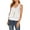 White, variant on Dellytop Women V-Neck Sleeveless Tunic Knit Tank Top