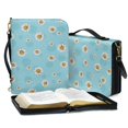thumbnail image 3 of FOR U DESIGNS Daisy Bible Cases for Woman Portable Sturdy Bible Protective Carrier PU Leather Bible Carrying Cases Size XL Multifunctional Bible Study Tote Bag Organizer Bible Accessories, 3 of 7