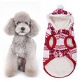 thumbnail image 2 of Vestido para perros ropa de Navidad para perros de algodón diseño de botones para invierno cálido clima frío fiesta de Navidad gato para perros pequeños medianos y Amonsee Otros, 2 of 8