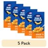 (5 pack) Kraft Mac and Cheese, 1 Box, for Easy Dinner or Dinner Sides, Thick 'n Creamy, No Artificial Flavors, Preservatives or Dyes, 7.25 oz