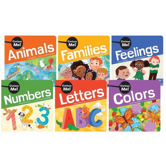 Curious Me!(r) Board Books Curious Me!(r) Board Books Complete Series 6-Book Set, (Board Book)