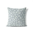 thumbnail image 2 of Leopard Play Slate Blue Throw Pillow, 2 of 4