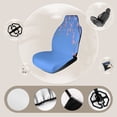 thumbnail image 4 of Cherry Blossoms on Blue Sky Set of 2 Car Seat Covers Seat for Carseats Front Seat Auto Car Interior Accessories Universal 2 Piece, 4 of 6