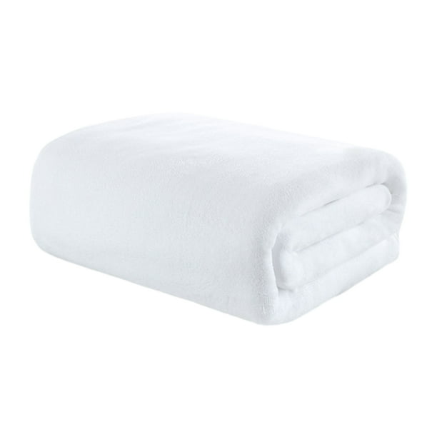 Monstrate Toalla de microfibra súper grande, absorbente y de secado rápido, varios colores, suave y cómoda Toallas y Paños blanco