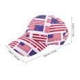 thumbnail image 2 of unbranded De Béisbol Patriótica Con Para Color Multi Ajustable, 2 of 6
