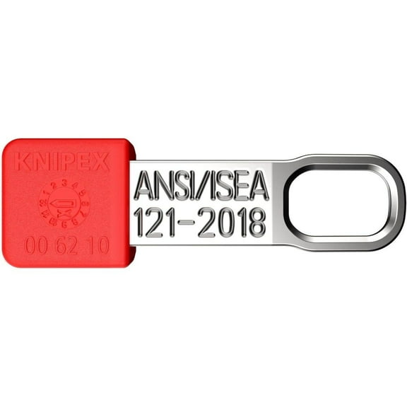 Knipex Red Tetheredtool Clips, 10 Pack