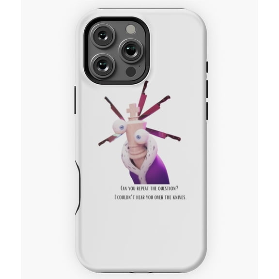 TADC Kinger Knives Quote Funny Phone Case for iPhone 16 15 14 13 12 11 Pro Max