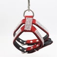 thumbnail image 2 of Collar Mascota Gato Perro Sunnimix Arnés Pecho Correa Plomo Rojo L, 2 of 8