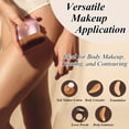 thumbnail image 4 of Glor?Brochas Brocha de maquillaje Kabuki autobronceadora extra grande de 75 mm - Cerdas veganas densas ultra suaves para maquillaje corporal Bronceador y base - Aplica loción en mousse bronceadora y a, 4 of 7