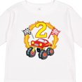 thumbnail image 4 of Inktastic Monster Truck 2nd Birthday Boys or Girls Long Sleeve Toddler T-Shirt, 4 of 5