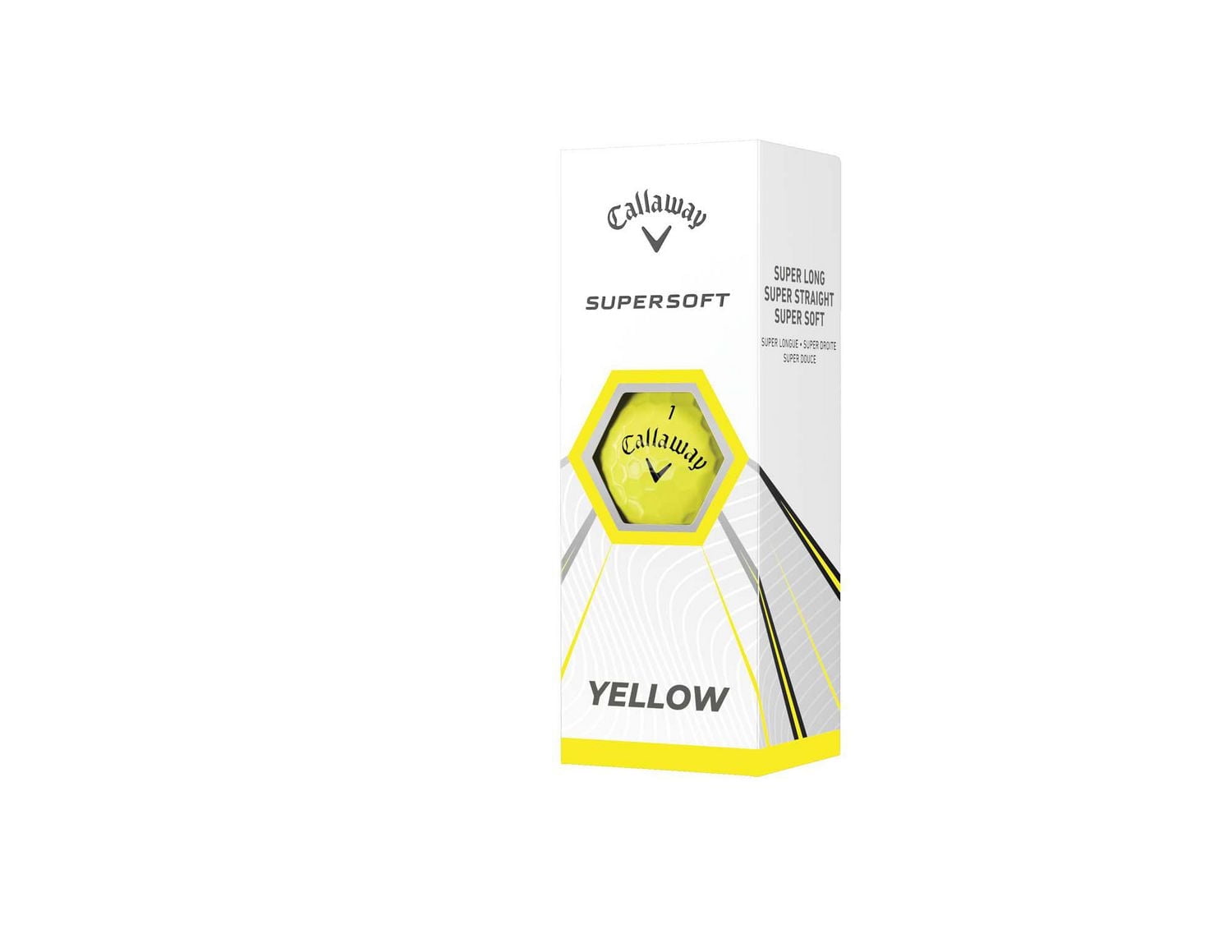 Callaway Supersoft 21 Golf Balls Dozen Yellow