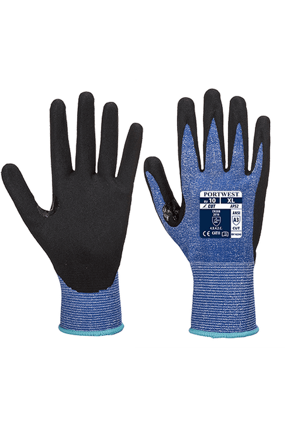 AP52 Dexti Cut Ultra Glove Blue/Black, Small