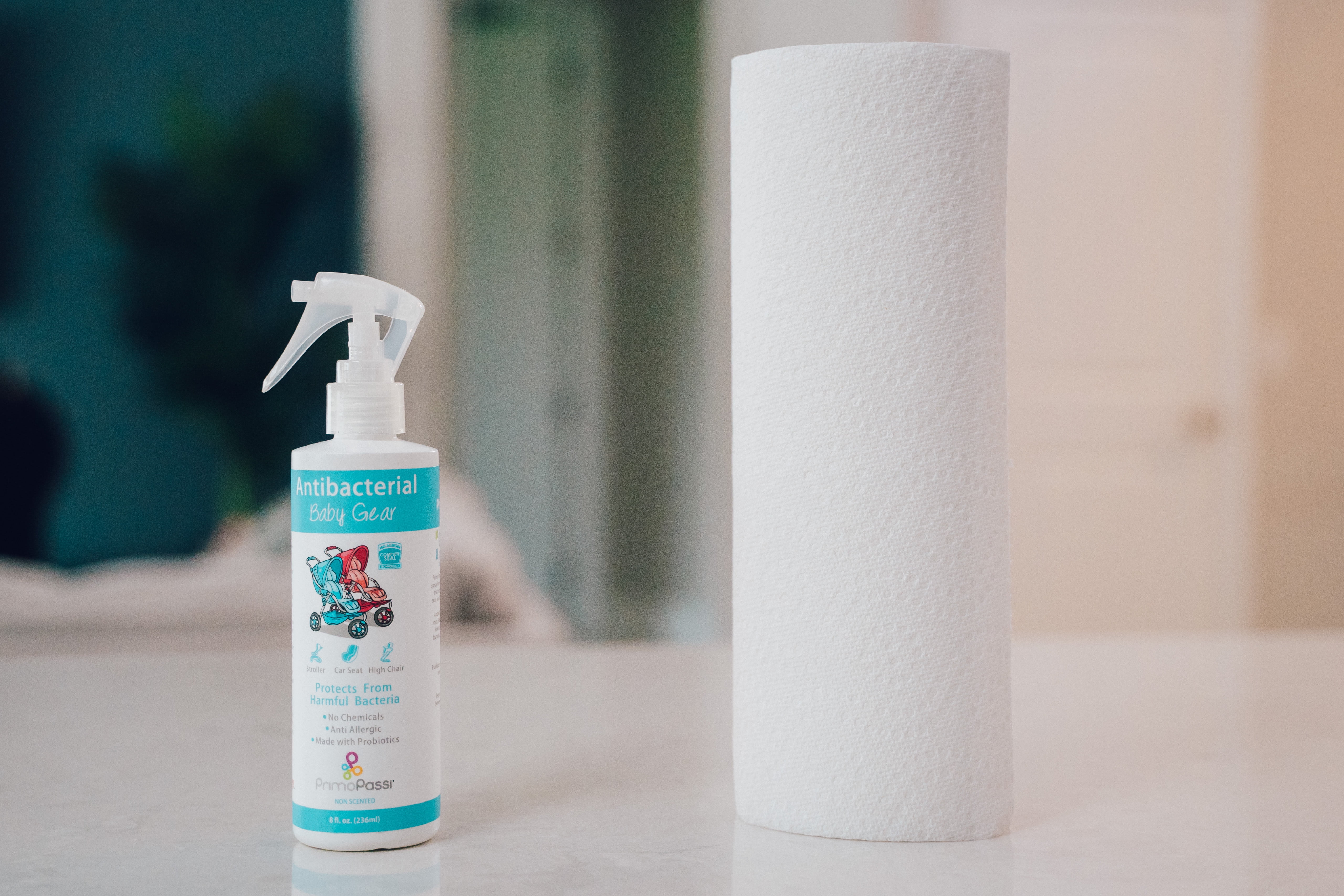 primo passi antibacterial spray for baby gear
