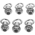 thumbnail image 3 of 6pcs Ceiling Hook Eye Bolt Hook Fastener Light Fixture Hanging Hook Ring Screw, 3 of 8