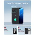 thumbnail image 2 of Funda de teléfono ESR para iPhone 16 Plus con MagSafe Clear Green, 2 of 9