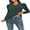 07-Dark Green, variant on JWD Long Sleeve Shirts for Women V Neck Casual Tunic Tops Lightweight Pullover Black-Large