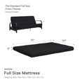 thumbnail image 4 of Caddie 6” Thermobonded High Density Polyester Fill Futon Mattress, Full, 4 of 7