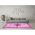 thumbnail image 3 of Ahgly Company Indoor Round Persian Pink Traditional Area Rugs, 5' Round, 3 of 4