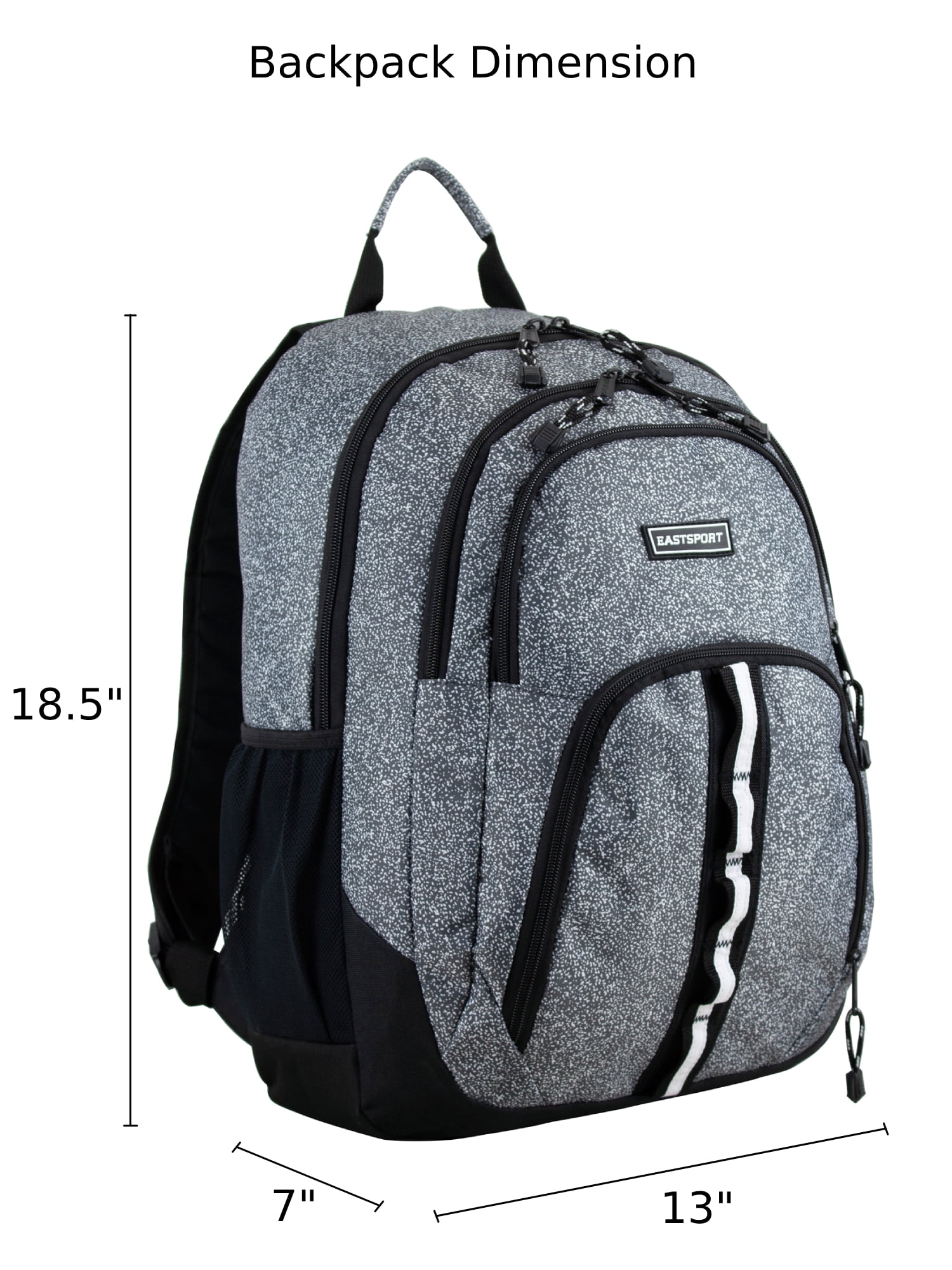 Eastsport Unisex Rally Sport 2.0 Backpack, Static Dots