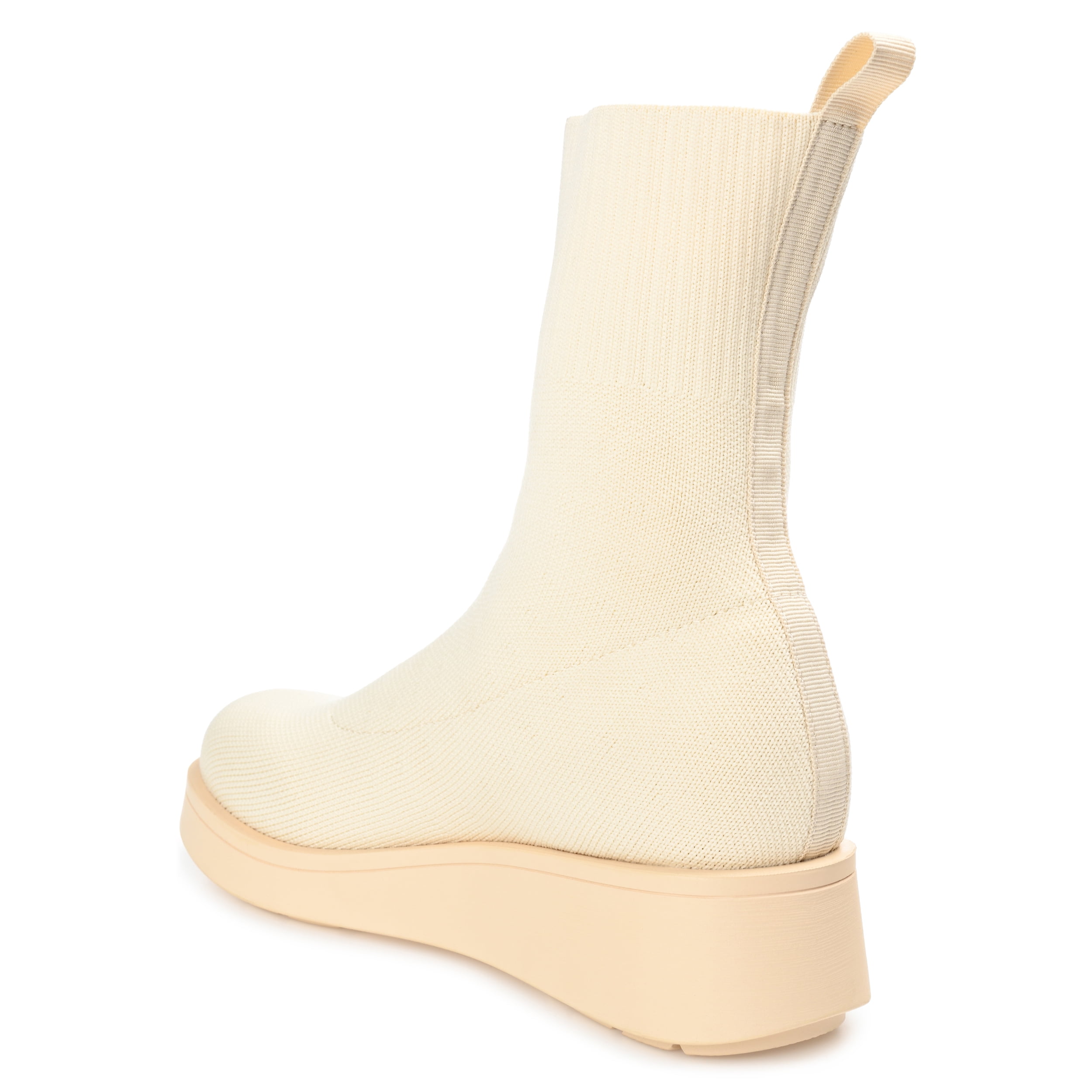 Journee Womens Ebby Pull On Platform Booties