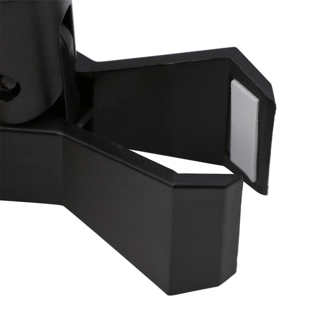 Flexible Microphone Mic Stand Accessory Plastic Clamp Clip Holder Mount Black