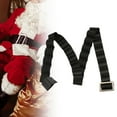 thumbnail image 3 of Christmas Santa Belt Santa Costume Belt for Dress up Stage Performance Xmas Metal Buckle, 3 of 8