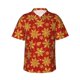 thumbnail image 1 of Fotbe Christmas With Gold Snowflakes Camisa Hawaiana para Hombre Unisex – Camisa Casual de Verano con Botones de Manga Corta de Algodón y Lino,Small, 1 of 7