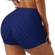 thumbnail image 1 of Fotbe Navy Blue Shorts Sin Costuras – Shorts Deportivos de Cintura Alta para Mujer, Elásticos para Gimnasio, Yoga, Running o Ciclismo-Small, 1 of 8
