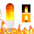 thumbnail image 1 of Yeacher Tomshine LED Fire Effect Light Bulb E27 Base Always Bright/Flame Flickering Mode SMD2835 Decorative, 1 of 8