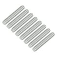 thumbnail image 1 of Uxcell 8 Pack M10 x 2.36 inch 0.06 inch Pitch 304 Stainless Steel Fully Threaded Rod Bar Studs, 1 of 6